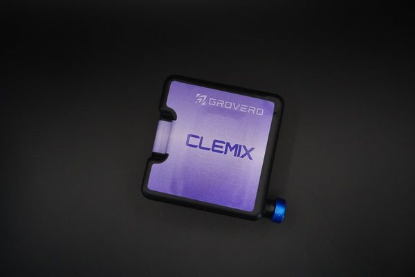 Grovero Clemix cartridge on black background